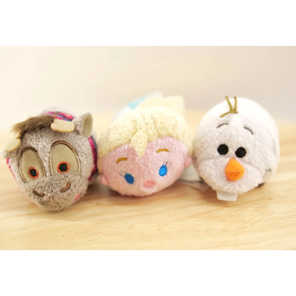 Disney Tsum Tsum Mini Plush Frozen Lot of‎ 3
